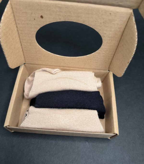 Bambusove nizke nogavice- 3 pari - slika 2